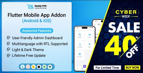 Ready POS Mobile POS Inventory Management System Addon