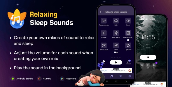 relaxing sleep sounds sleep melodies sleep tracker bedtime reminder