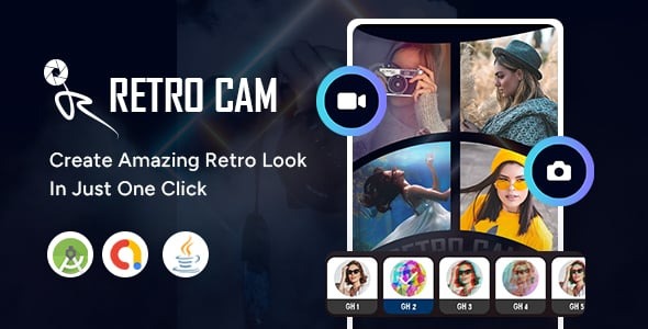 Retro Cam Vintage Film Camera With Admob Ads