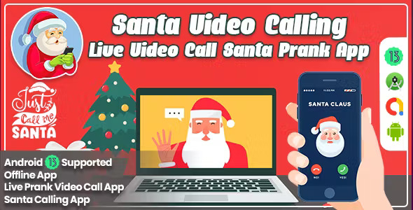 Santa Calling Call you Santa Live Video Calling with Santa Prank App Android Native Code