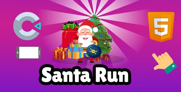 Santa Run HTML5 Construct 3