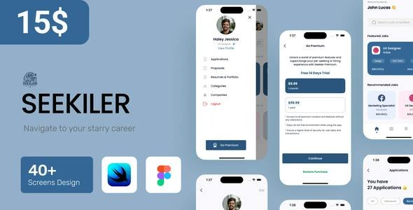 Seekiler AppIOS UI Kit Swift UI