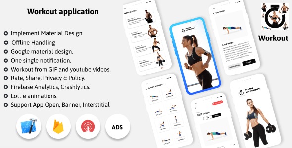 Seven Minutes Workout Fitness iOS