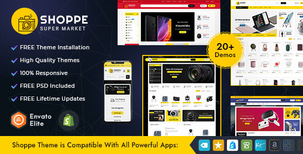 Shoppe Shopify Multi Purpose Responsive Theme