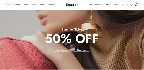 Shopper %E2%80%93 Multipurpose E Commerce Template