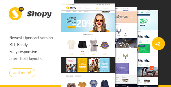 Shopy Multipurpose Responsive Opencart Theme