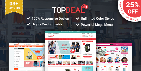 SP TopDeal Multipurpose Responsive PrestaShop Theme