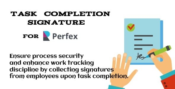 Task Signature Module Perfex CRM