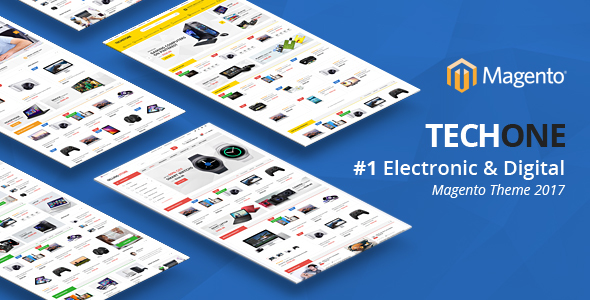 Techone Responsive Magento 2 Theme