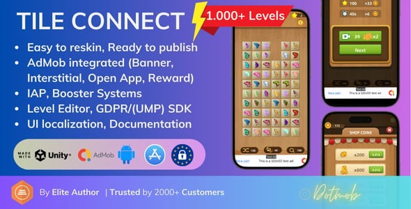 Tile Connect Unity Complete Game