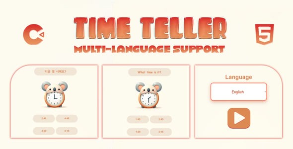 Time Teller HTML5 Game Construct 3