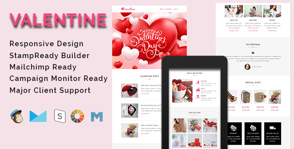 VALENTINE Responsive Email Template