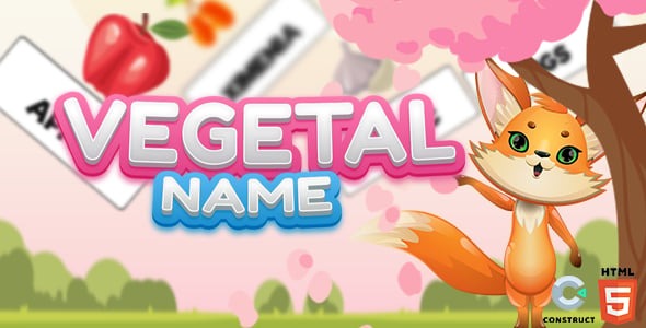 Vegatal Name HTML5 Game Construct 3