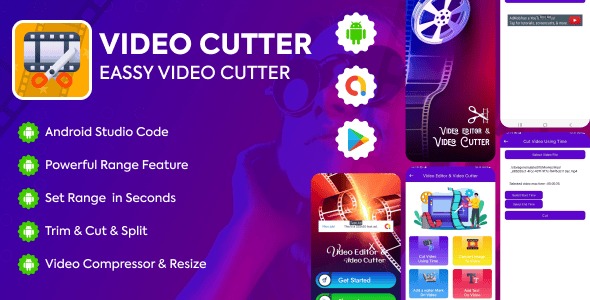 Video Cutter Video Editor Maker Video Cut Admob Android