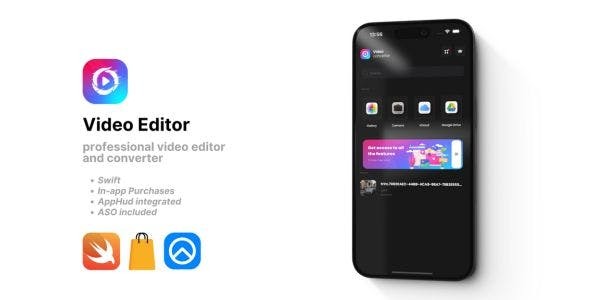 Video Editor Converter IOS Source Code Template