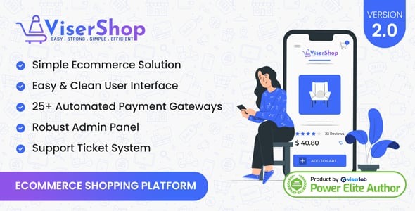 ViserShop eCommerce Shopping Platform