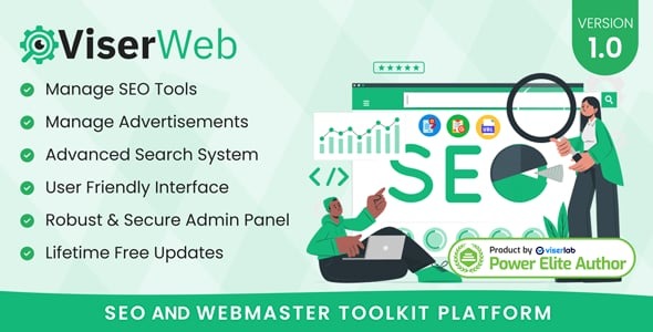 ViserWeb SEO And Webmaster Toolkit Platform