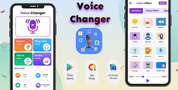 Voice Changer Effects Female Voice Audio Editor Prank Audio Funny Voice Audio Maker