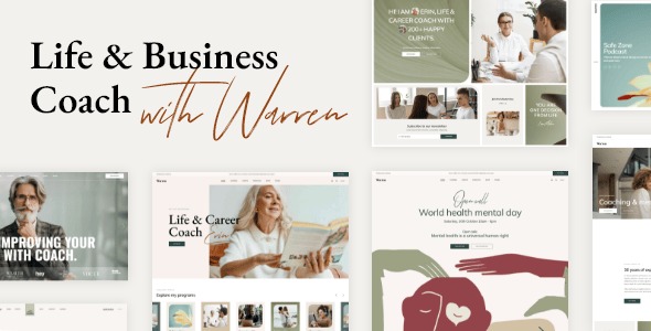 Warren Life and Business Coach WordPress Theme