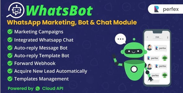 WhatsBot WhatsApp Marketing Bot Chat Module for Perfex CRM 1