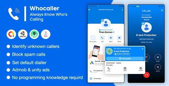 Whocaller Caller ID Spam Blocker