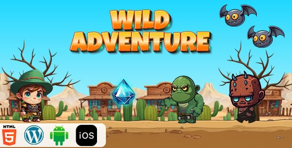 Wild Adventure HTML5 Construct3 Game