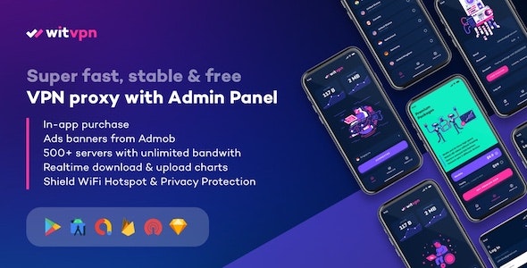 WitVPN super fast secure stable free VPN proxy for Android