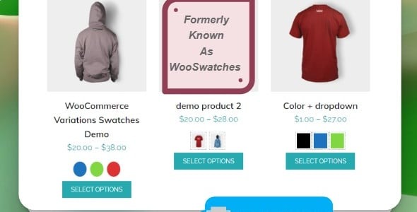 WooCommerce Color or Image Variation Swatches
