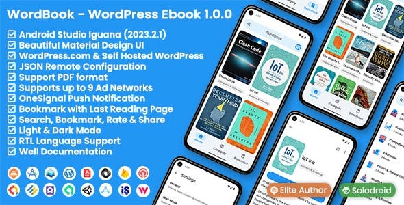 WordBook WordPress Ebook App WordPress API