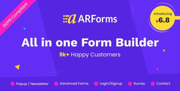 Wordpress Form Builder Plugin Contact form ARForms