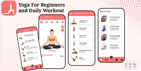 Yoga For Beginners Asanas Poses Daily Workout Yoga Poses Yoga For Starting Yoga Classes