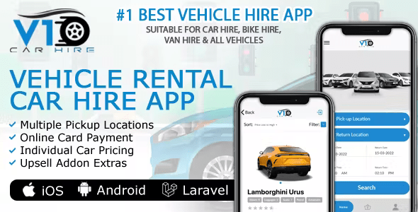 1 Best Car Hire Van Rental Bike Electric Scooter Caravan Motorhome Truck Hiring Renting Booking App