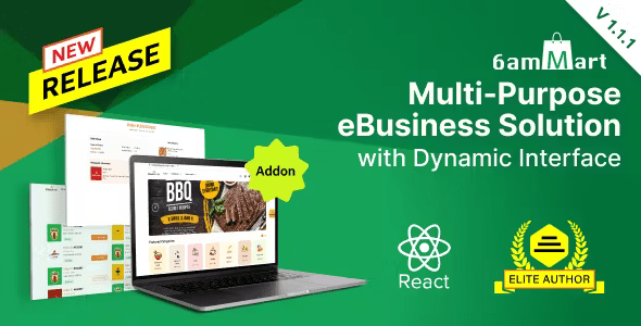 6amMart React User Website 1 1