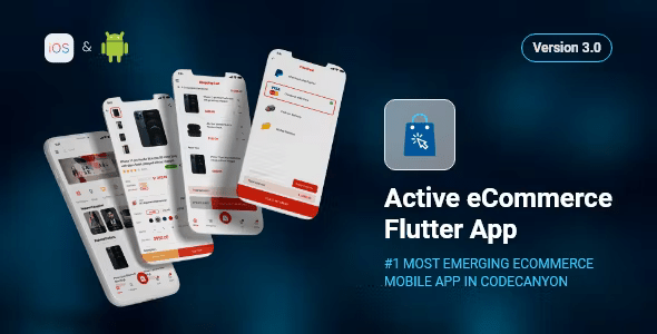 Active eCommerce Flutter App