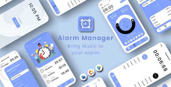 Alarm Manager Simple Alarm Clock Easy Alarm Management Smart Alarm Timer Alarm Clock