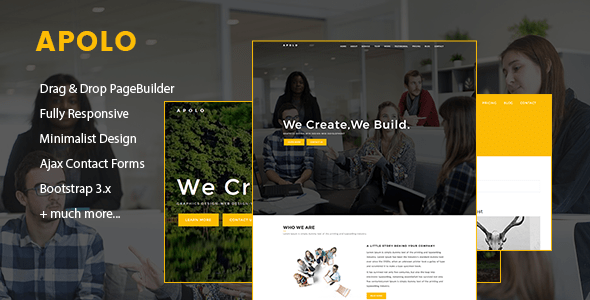 Apolo Onepage Creative Business Joomla Template