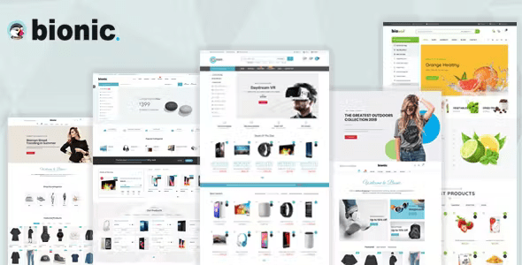 Bionic Multi Purpose Store Responsive Prestashop Theme V1.6 V1.7