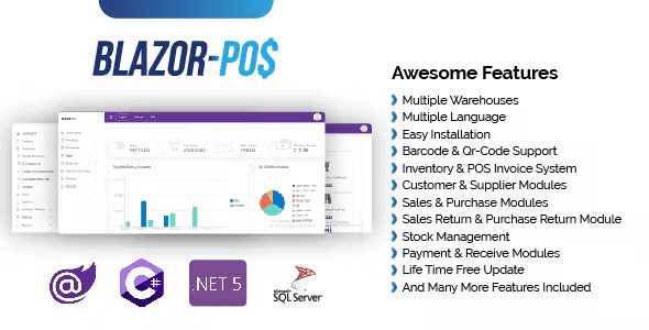 Blazor Pos Inventory and Sales Management System