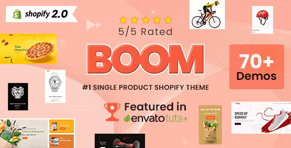 Boom Single Product Multipurpose Shopify Theme