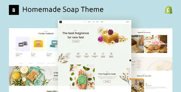 Bubsie Handmade Soap Cosmetics Beauty Shopify Theme