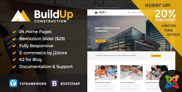 Buildup %E2%80%93 Construction Joomla Template