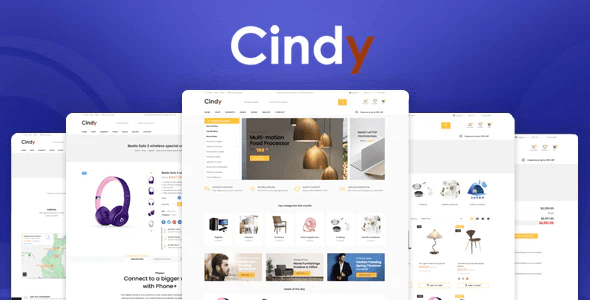 Cindy Market Store Responsive Prestashop Theme V1.7