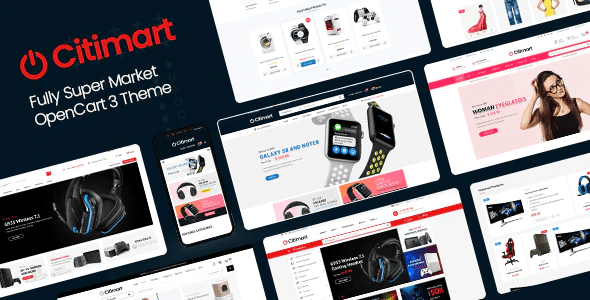 CitiMart Fully Supermarket OpenCart 3.0.x Theme