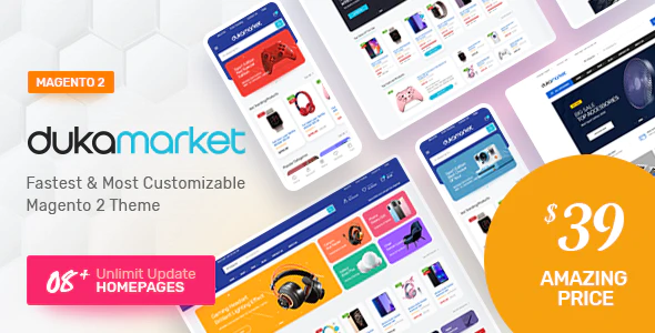 Dukamarket Multipurpose Responsive Magento 2 Theme