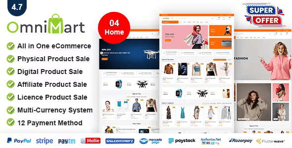 eCommerce CMS Laravel eCommerce script