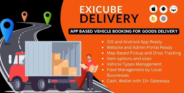 Exicube Delivery App