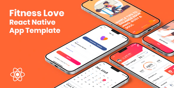 Fitness Love React Native App Template