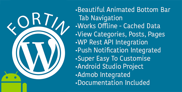 Fortin Wordpress Application Android