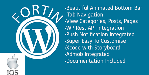 Fortin Wordpress Application IOS