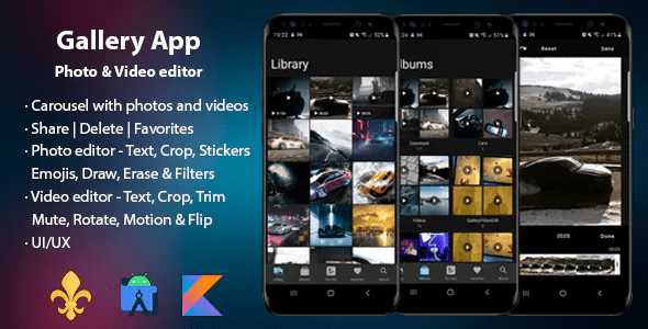 Gallery App Photo Video editor